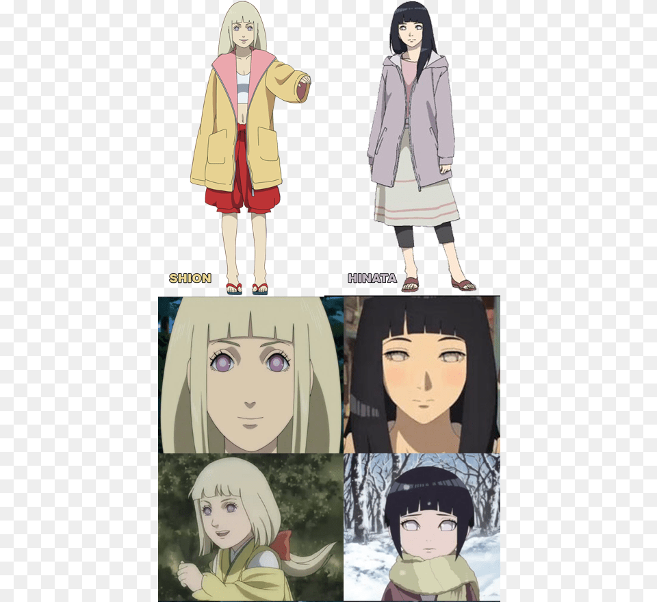 Naruto The Movie The Last Hinata Cosplay Costume Outfits, Publication, Book, Clothing, Coat Free Png Download