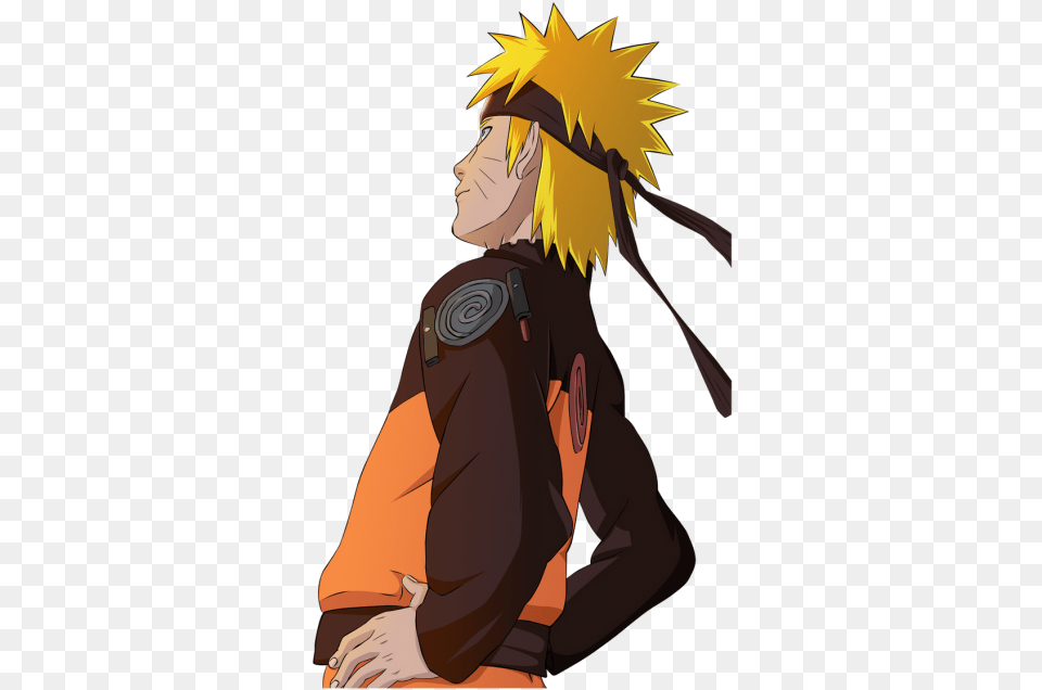 Naruto Transparent Hd Background Sadness And Sorrow Kalimba Tabs, Book, Comics, Publication, Person Free Png Download