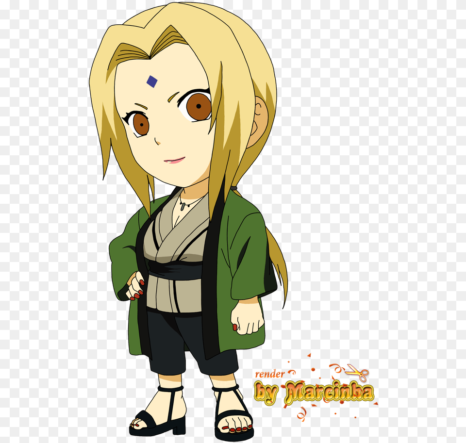 Naruto Tsunade Chibi, Book, Comics, Publication, Baby Png Image