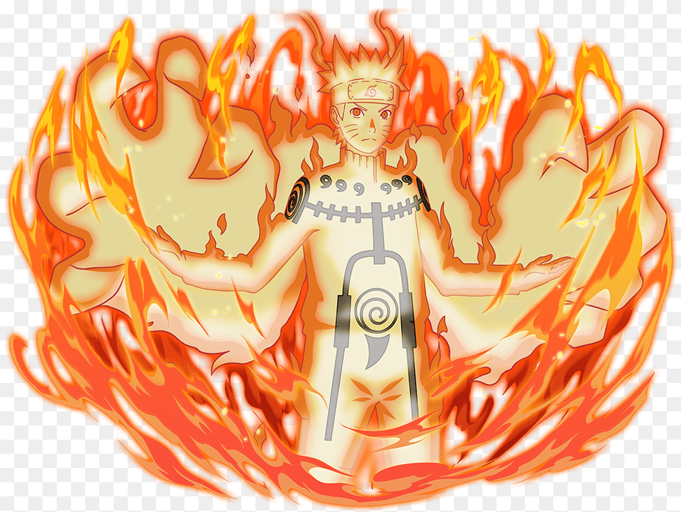 Naruto Ultimate Ninja Blazing Naruto Kurama, Publication, Flame, Fire, Comics Png