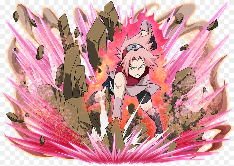 Naruto Ultimate Ninja Blazing Sakura, Comics, Graphics, Art, Book Png Image