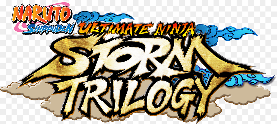 Naruto Ultimate Ninja Storm Trilogy Logo, Art, Graffiti, Animal, Dinosaur Free Png Download