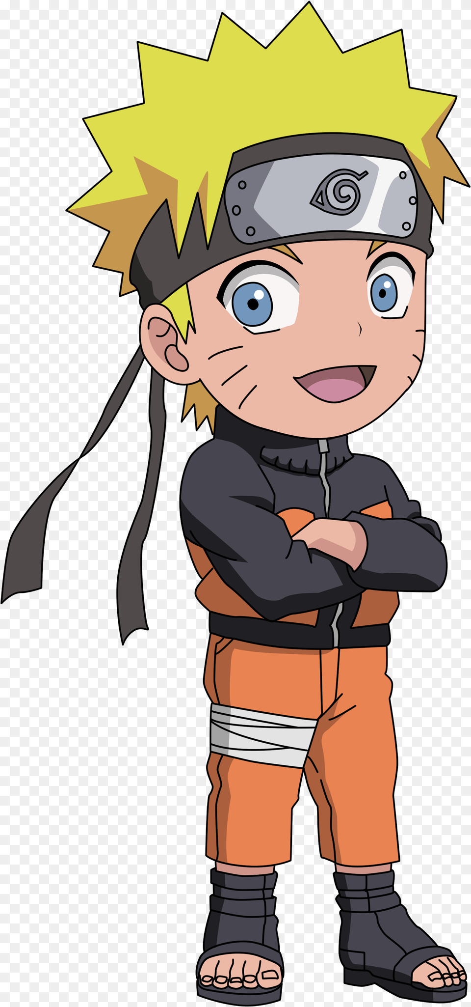 Naruto Uzumaki Chibi Male Vector Naruto Chibi, Book, Comics, Publication, Baby Free Transparent Png