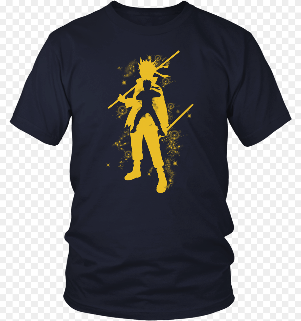 Naruto Uzumaki Naruto Men Short Sleeve T Shirt, Clothing, T-shirt, Person Free Png Download