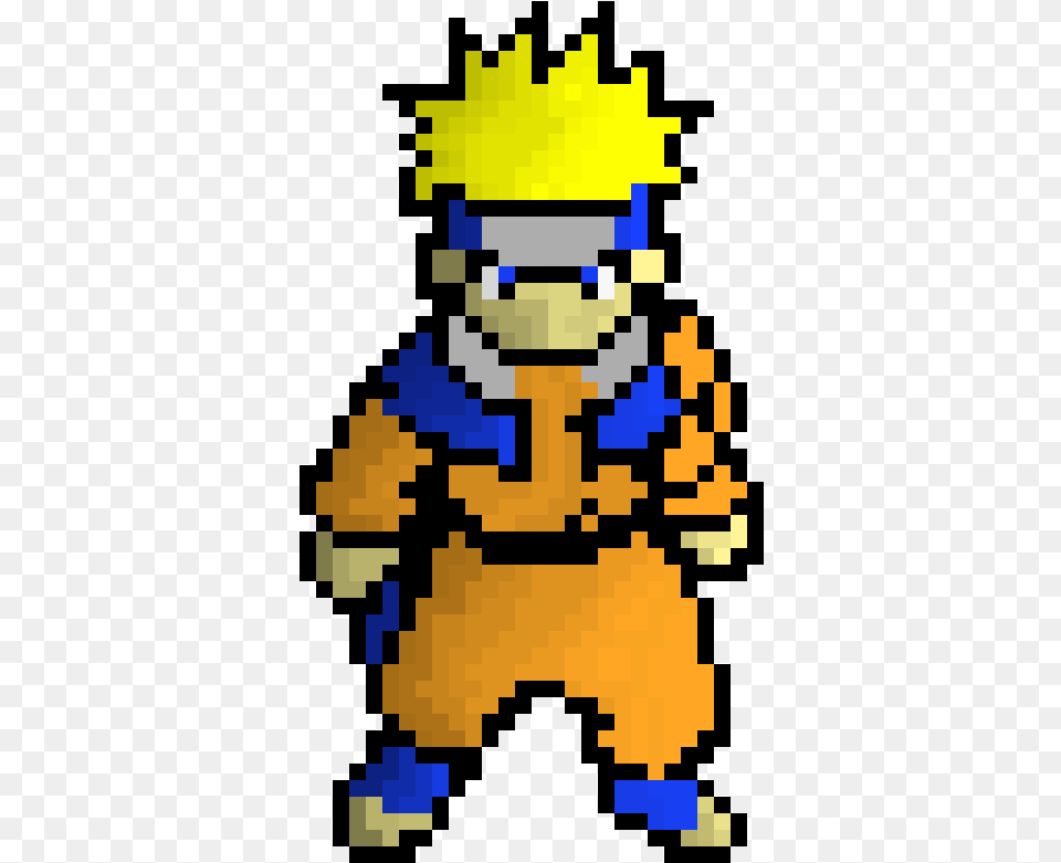 Naruto Uzumaki Pixel Art Pixel Art Naruto Free Transparent Png