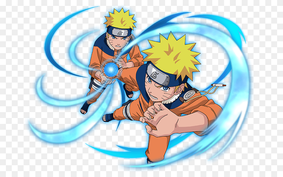 Naruto Uzumaki Rasengan, Book, Comics, Person, Publication Free Png Download