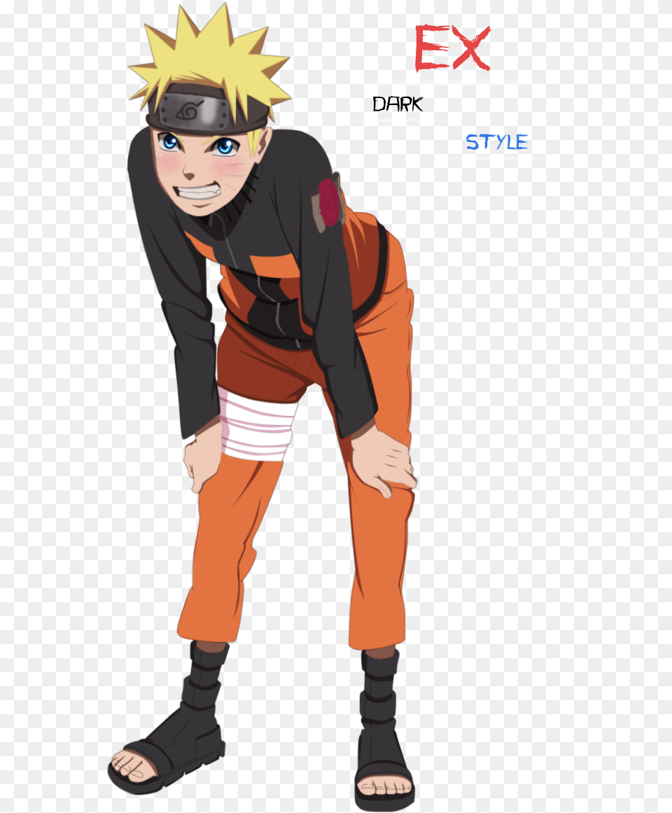 Naruto Uzumaki Render By Exdarkstyle Naruto, Book, Comics, Publication, Boy Free Transparent Png