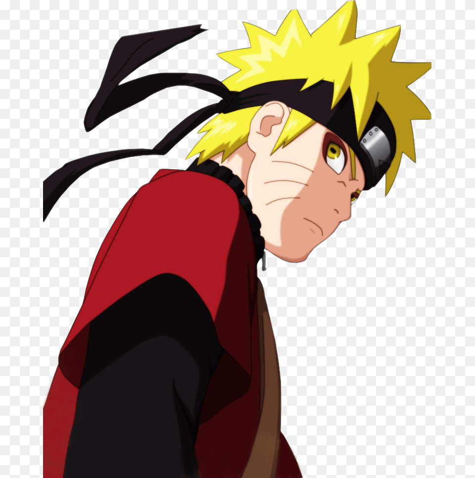 Naruto Uzumaki Shippuden Sage Mode Naruto, Publication, Book, Comics, Person Png Image