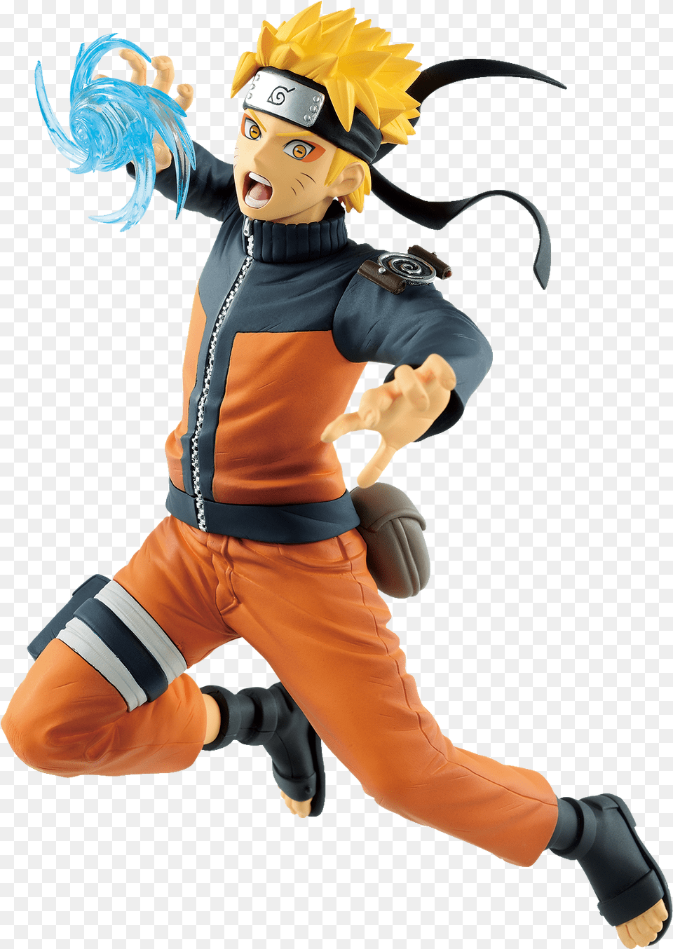 Naruto Uzumaki Vibration Stars Figure Naruto Vibration Stars Figure, Book, Comics, Person, Publication Png Image