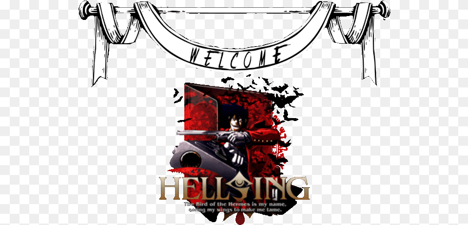 Naruto Wiki Anime Amino Hellsing Folder Ic, Book, Publication, Baby, Person Free Png