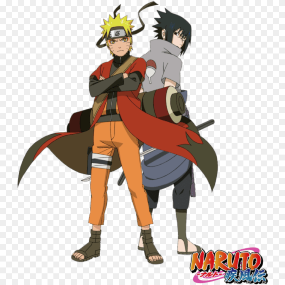 Naruto Y Sasuke Naruto And Sasuke, Book, Comics, Publication, Adult Free Png Download