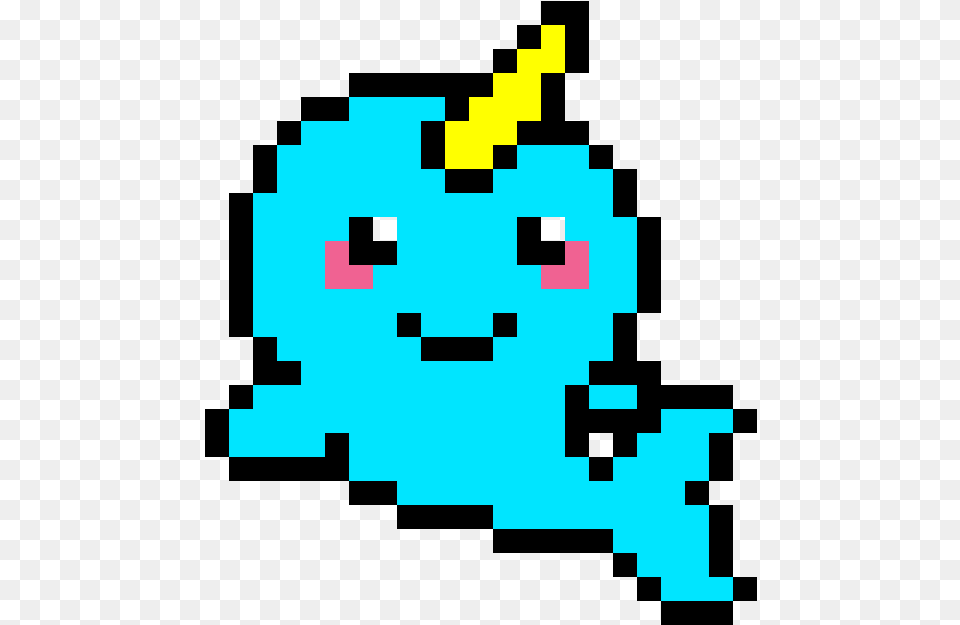 Narwhal Pixel Art Narwhal, First Aid Png Image