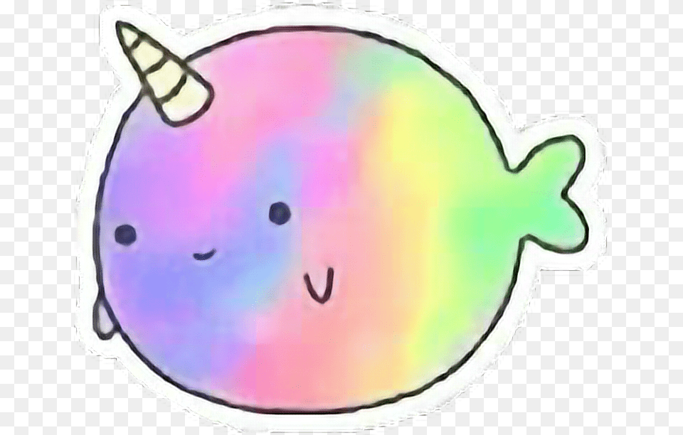 Narwhal Sticker, Purple, Nature, Outdoors, Sky Free Png