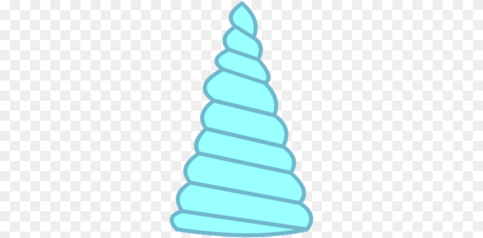 Narwhal Tooth Christmas Tree, Cream, Dessert, Food, Ice Cream Png