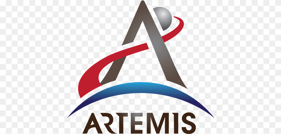 Nasa Artemis Logo Transparent Stickpng Artemis Nasa, Lighting, Sphere, Animal, Fish Png Image