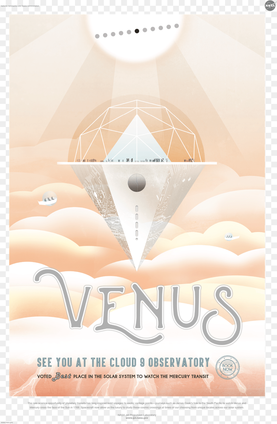 Nasa Develops New Hell Resistant Electronics For A Mission Future Of Venus, Advertisement, Poster Png Image