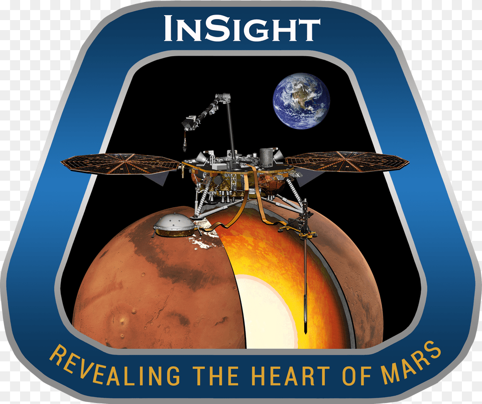 Nasa Insight Mission Patch Png