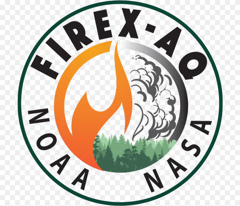 Nasa Larc Airborne Science Data For Atmospheric Composition Firex Aq, Logo, Emblem, Symbol, Disk Free Png Download