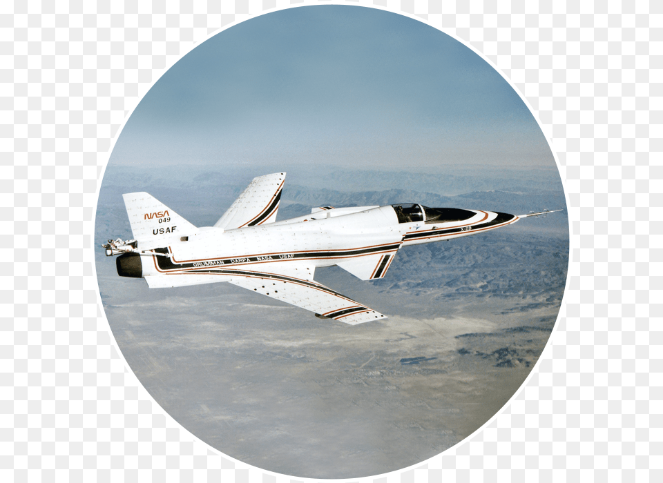 Nasa S Swept Wing Aircraft In Flight Grumman X, Airplane, Jet, Transportation, Vehicle Free Transparent Png