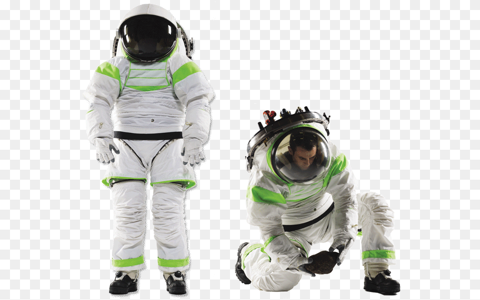 Nasa Sewing Machine Space Suit Spacex Suit Vs Nasa Suit, Helmet, Adult, Baby, Person Free Png Download