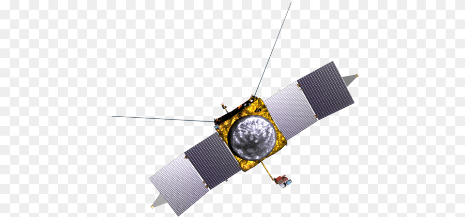 Nasa Spaceship Maven Spacecraft, Astronomy, Outer Space, Electrical Device, Solar Panels Free Png Download