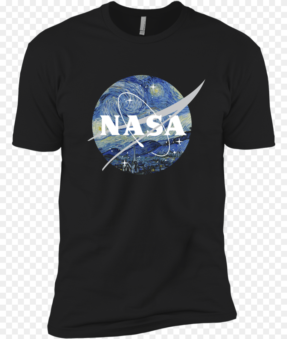 Nasa Starry Night Classic Chevron Logo Graphic T Shirt Opengl T Shirt, Clothing, T-shirt Free Png Download