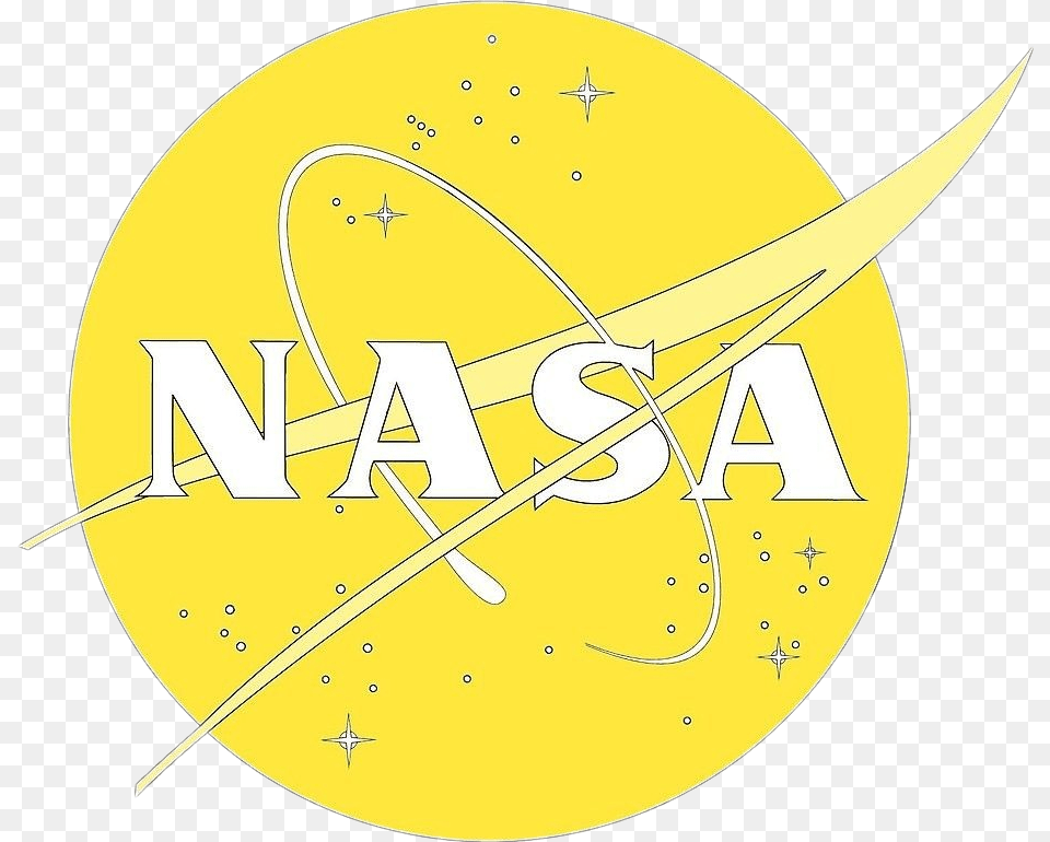 Nasaaesthetic Yellow Vibes Space Nasa Circle, Logo, Nature, Outdoors, Shark Free Transparent Png