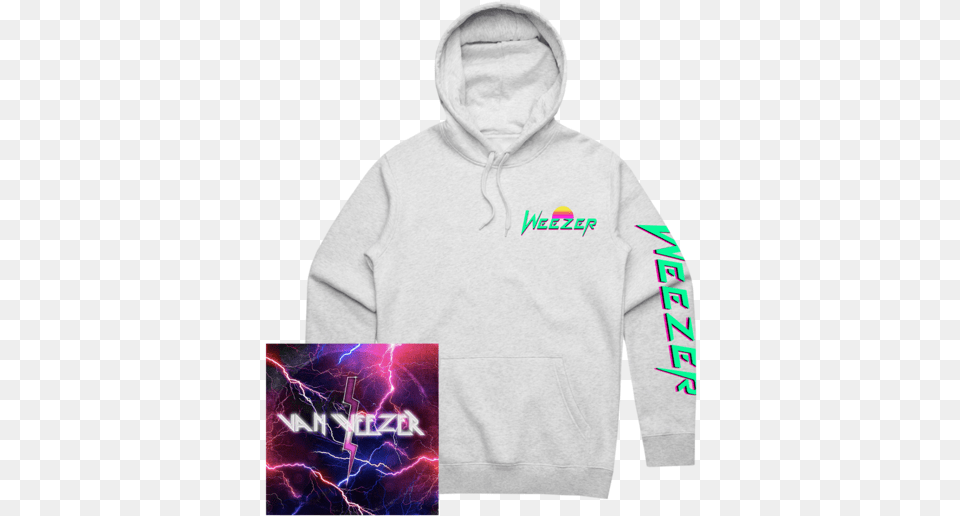 Nasaseasons Sunshine Hoodie Van Weezer Digital Album Weezer Hoodie, Clothing, Hood, Knitwear, Sweater Free Png