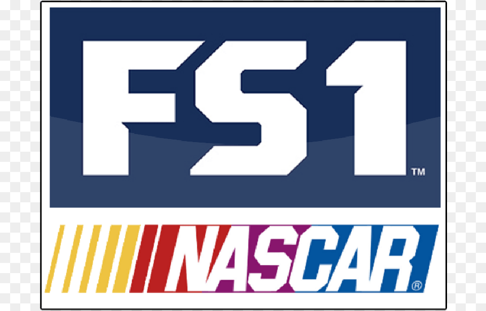 Nascar On Fs1 Logo 1 Nascar On Fs1 Logo, Text, Symbol, Number Free Png
