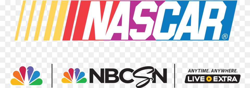 Nascar On Nbc Nbcsn Full Color Flat Positive Tsn Nascar Logo, Art, Graphics Png