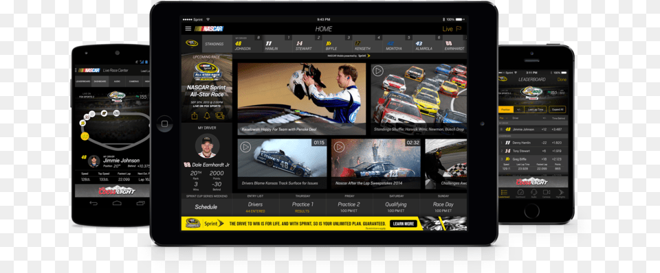 Nascar Tablet Computer, Phone, Electronics, Mobile Phone, Person Free Png Download