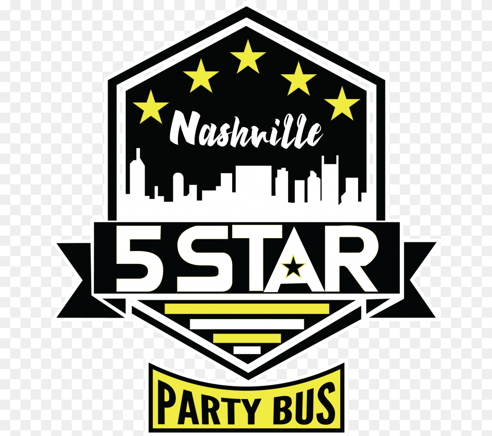 Nashville 5 Star Party Bus Tours 5 Star Party Bus Of Nashville, Logo, Symbol, Architecture, Building Png Image