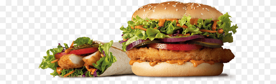 Nashville Chicken Burger Mcdonalds, Food, Sandwich Free Png Download