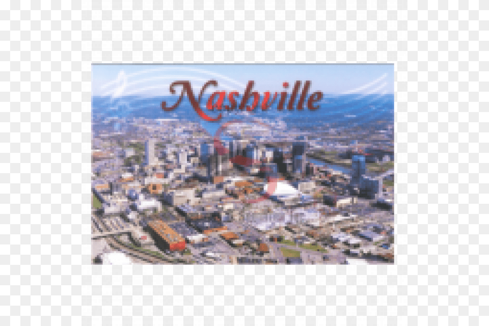 Nashville Postcard Pack Aerial Day Gulch, City, Metropolis, Urban, Neighborhood Png Image