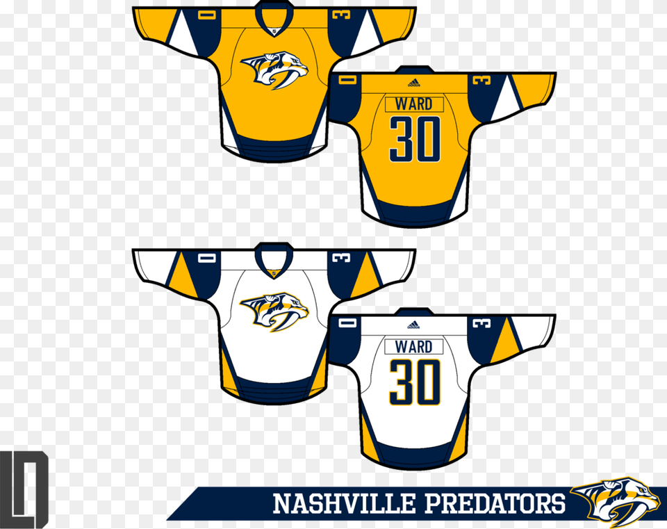 Nashville Predators Concept Zps1ciht Nashville Predators, Clothing, Shirt, Jersey, Dynamite Free Transparent Png
