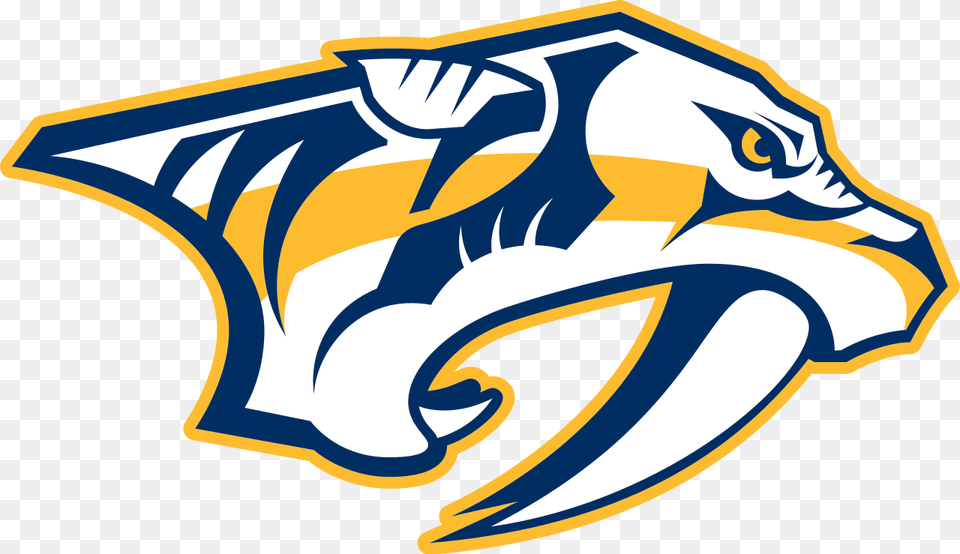 Nashville Predators Logo Nhl, Animal, Fish, Sea Life, Shark Free Png