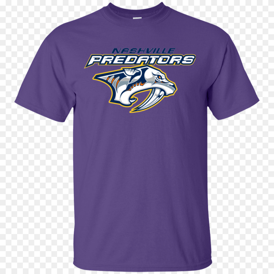 Nashville Predators Logo Nhl Mens T Shirt, Clothing, T-shirt Png Image