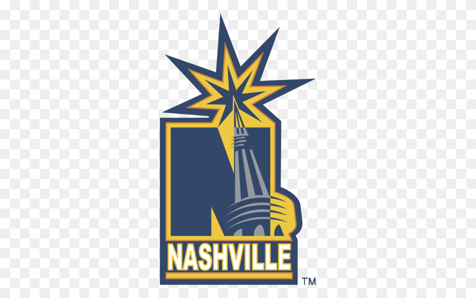 Nashville Predators Logo Transparent Vector, Symbol, Dynamite, Weapon, Star Symbol Free Png Download
