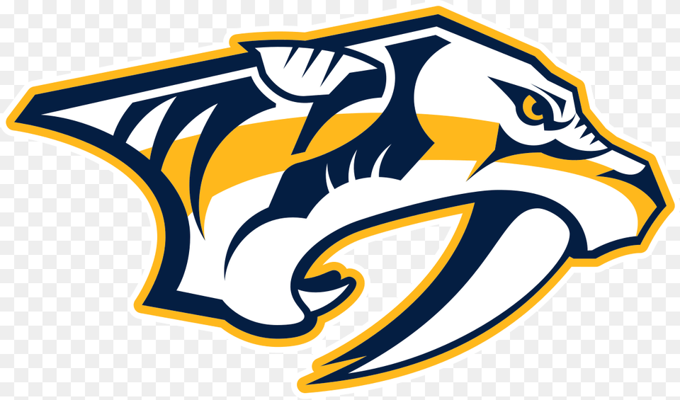 Nashville Predators Official Logo, Symbol, Animal, Fish, Sea Life Png Image
