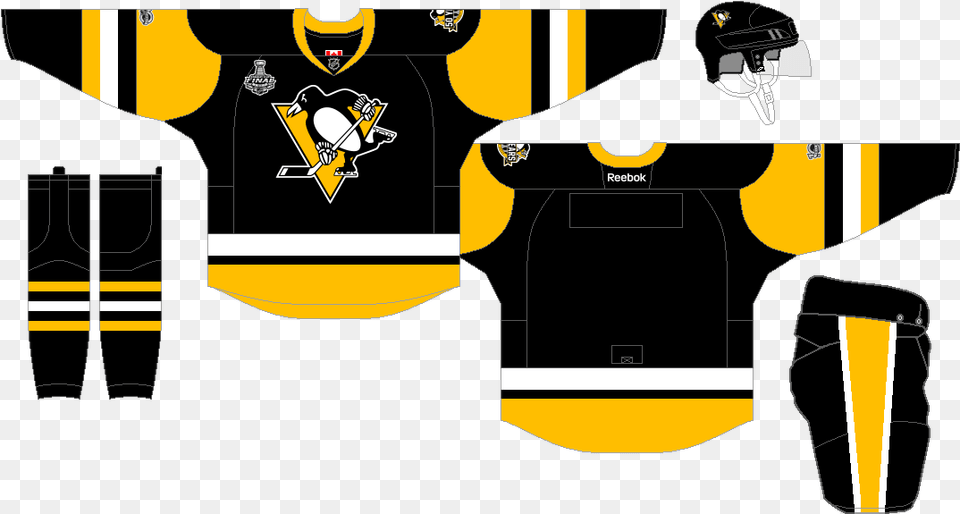 Nashville Predators Vs Pittsburgh Penguins Penguins Anaheim Ducks Third Jersey 2018, Clothing, Shirt, Helmet, People Png