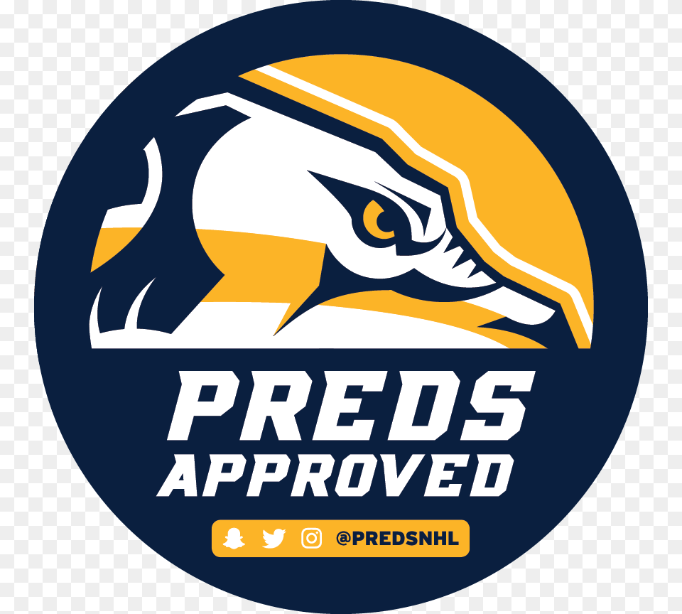 Nashville Predatorsverified Account, Logo, Sticker, Advertisement, Poster Free Png