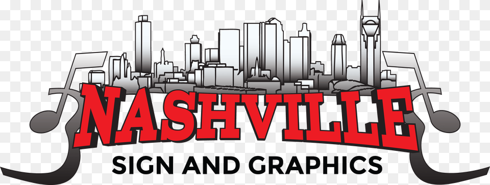 Nashville Sign And Graphics Skyline, City, Architecture, Factory, Building Png
