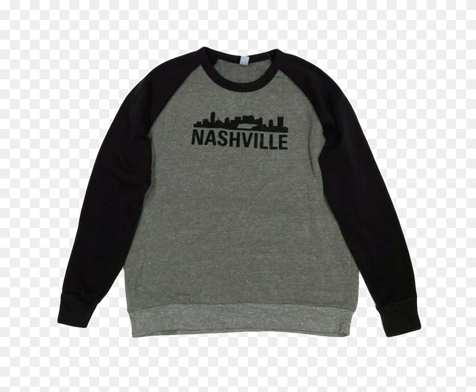 Nashville Skyline Crewneck Fwd Clothing Company, Coat, Jacket, Knitwear, Sweater Png