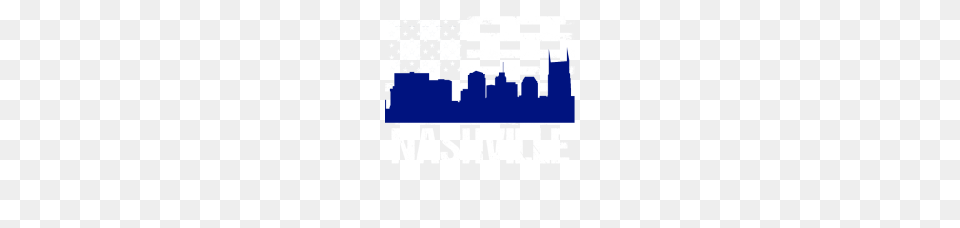 Nashville Skyline Distressed American Flag, Qr Code Free Png