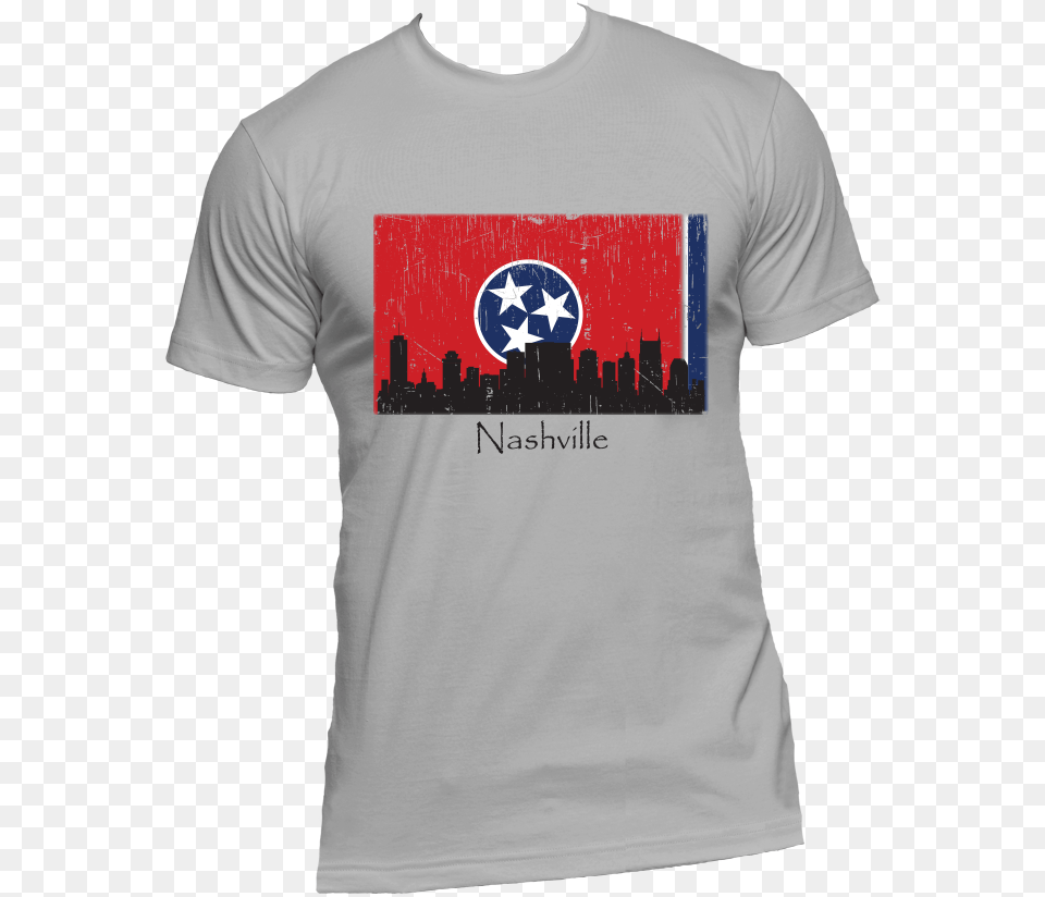 Nashville Skyline Men S Short Sleeve T Shirt Tennessee Texas Shirt, Clothing, T-shirt, Business Card, Paper Free Transparent Png