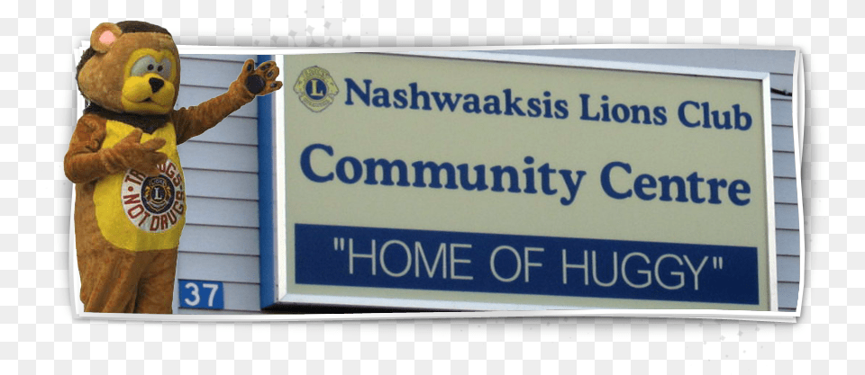 Nashwaaksis Lions Club Logo, Mascot, Teddy Bear, Toy, Advertisement Free Transparent Png