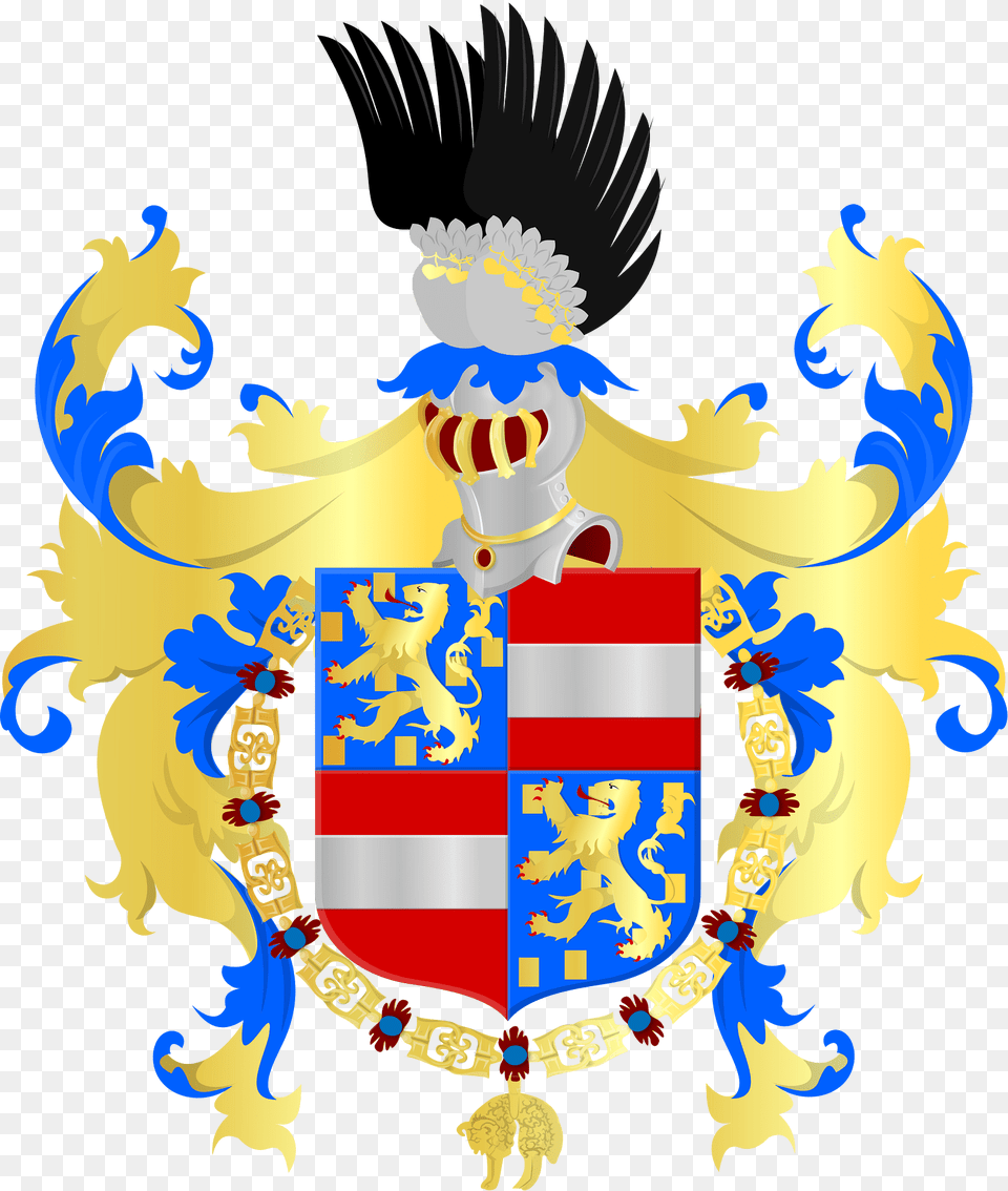 Nassau Dillenburg 1420 Clipart, Emblem, Symbol, Animal, Bird Free Png Download