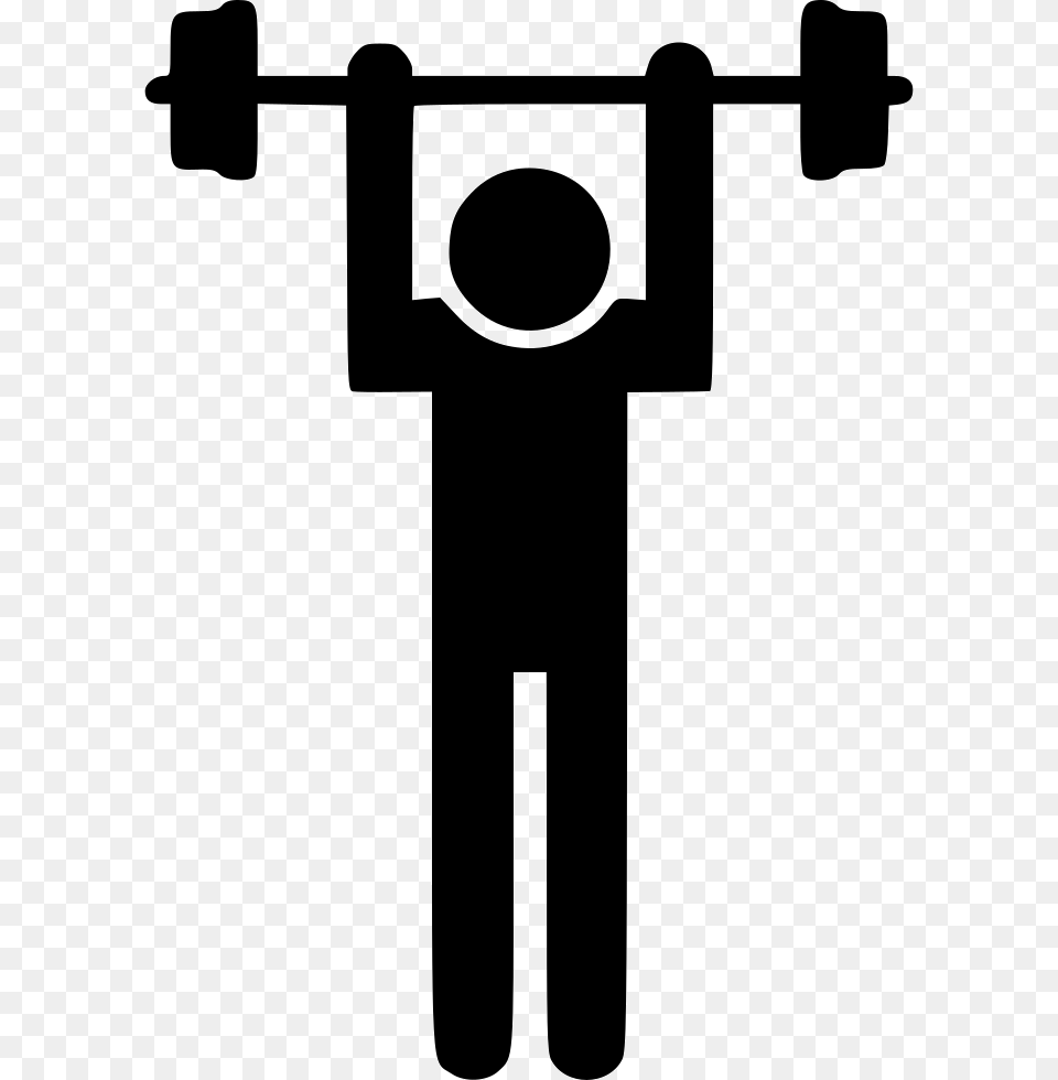 Nastic Dumbbell Strength Weight Strengths Images Transparent Background, Cross, Symbol Free Png Download