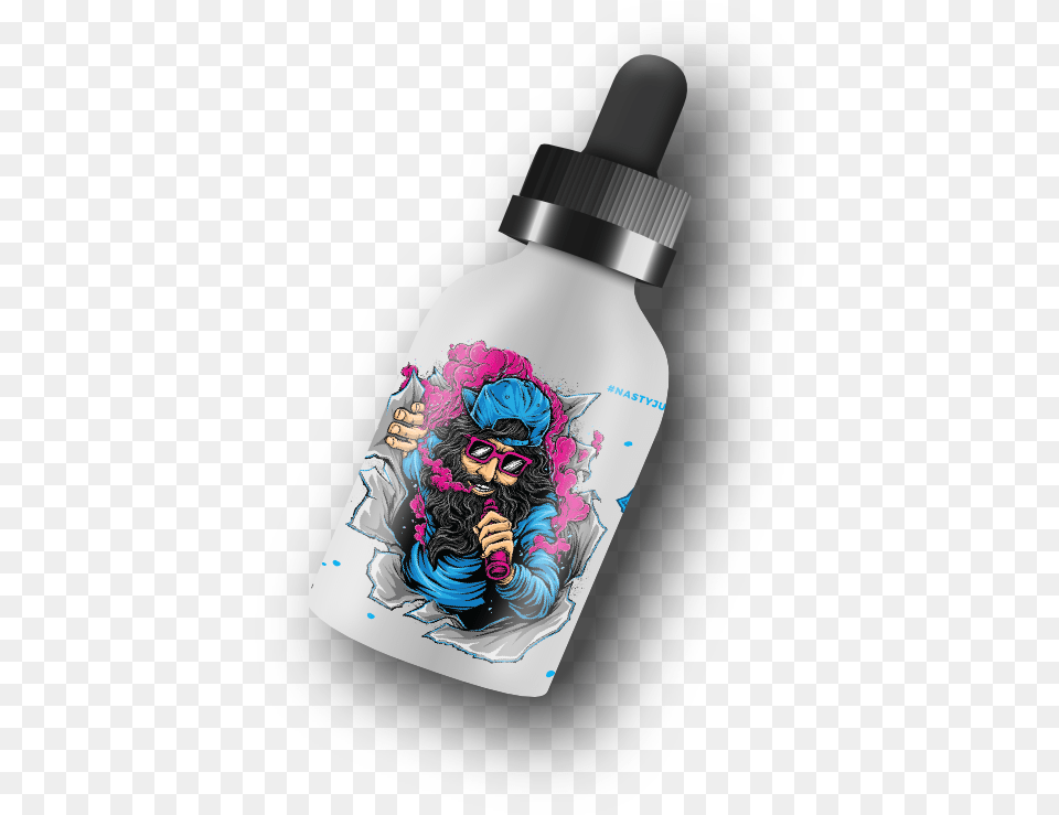 Nasty Juice Bottle, Shaker, Water Bottle Free Png Download