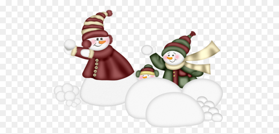 Natal Ii Christmas Clipart Winter, Nature, Outdoors, Snow, Snowman Free Png Download
